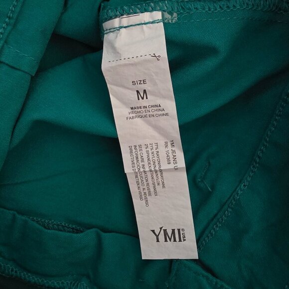 YMI Forever Color Woman's Shorts Atlantis (green) NWT Medium - Picture 4 of 7